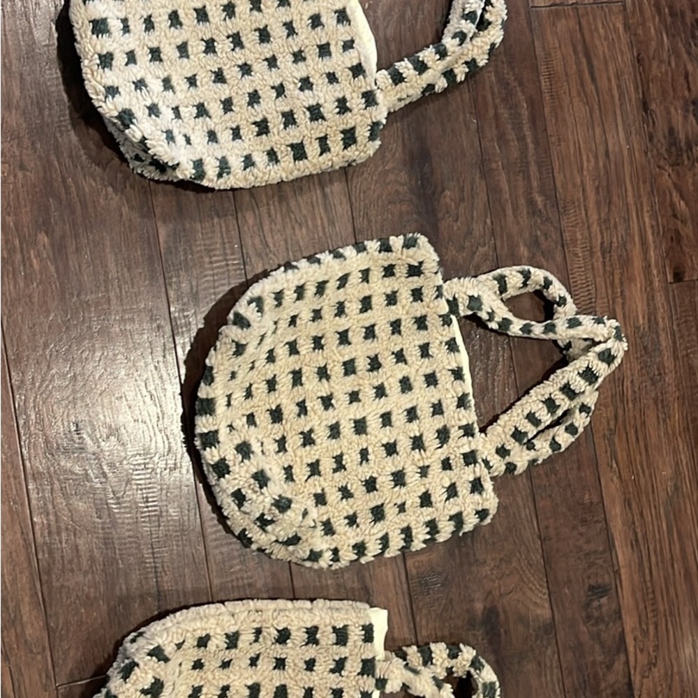 three small totes